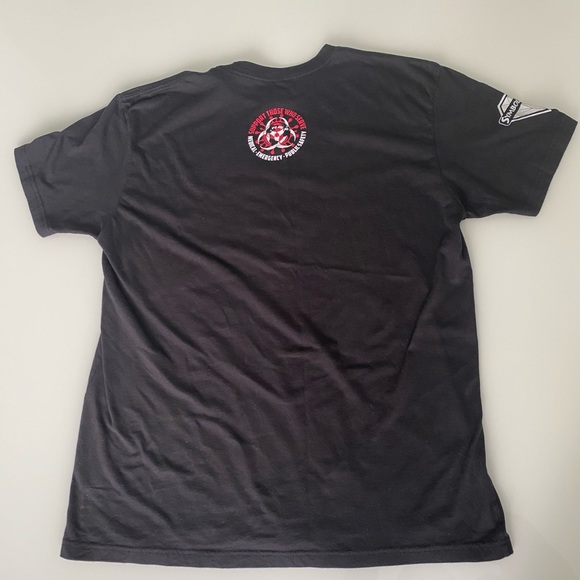 1st Responder shirt -BIOHAZARD, Law Enforcement, Fire Rescue, EMT, pandemic swag - Picture 6 of 10